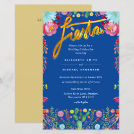 Lámina Folkart Flower Fiesta Wedting Boda