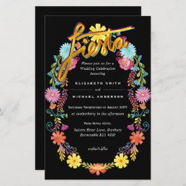 Lámina Folkart Flower Fiesta Wedting Boda