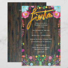 Lámina Folkart Flower Fiesta Wedting Boda