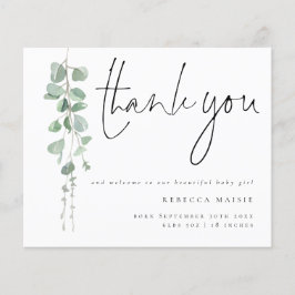 Lámina Follaje presupuestario Gracias Bienvenida Foto Anu