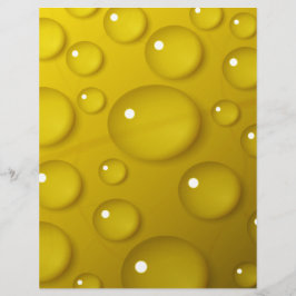 Lámina Fondo de caída de agua amarilla