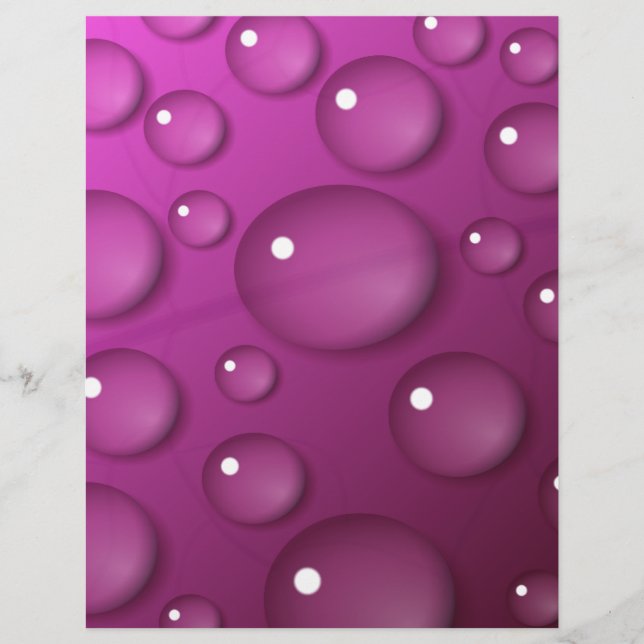 Lámina Fondo de caída de agua rosa (Anverso)