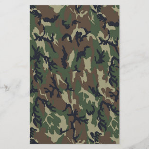 Lámina Fondo de Camuflaje Forestal Militar