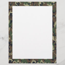 Lámina Fondo de Camuflaje Forestal Militar
