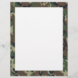 Lámina Fondo de Camuflaje Forestal Militar