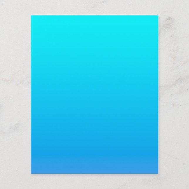 Lámina Fondo de color azul (Anverso)