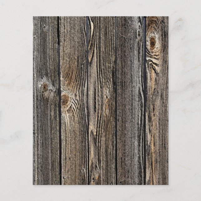 Lámina Fondo de madera (Anverso)