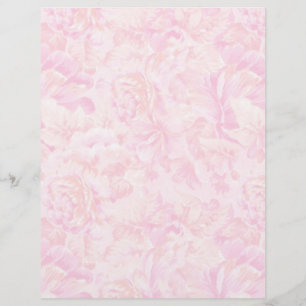 Lámina Fondo de rosas rosadas