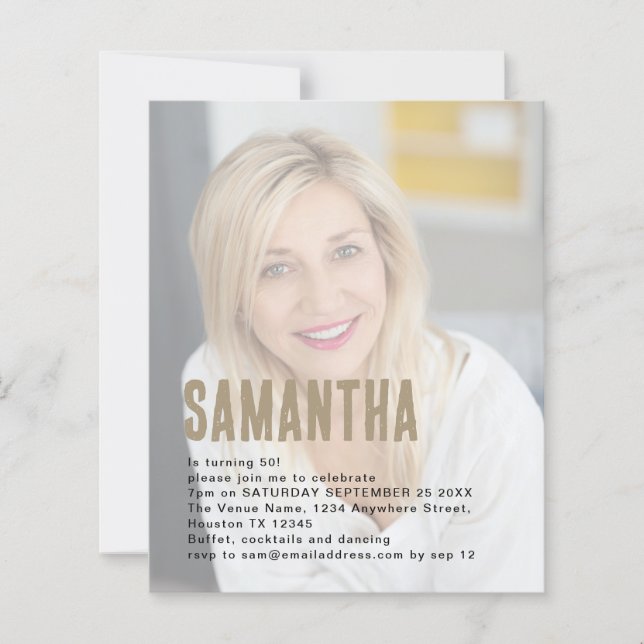 Lámina Fondo del 50 aniversario de la foto del presupuest (Anverso)