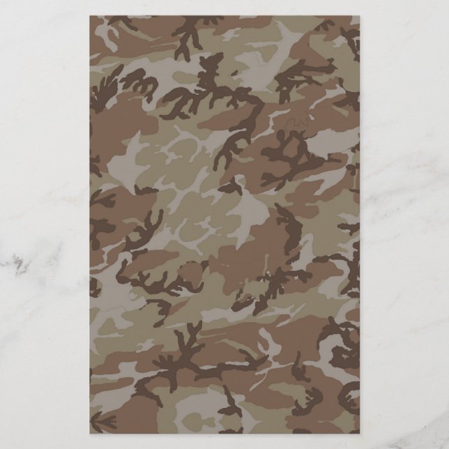 Lámina Fondo del camuflaje del desierto (Anverso)