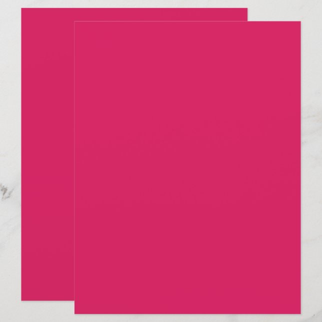 Lámina fondo rosa con borde blanco (Anverso / Reverso)
