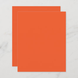 Lámina Fondo sólido Minimalista Naranja brillante