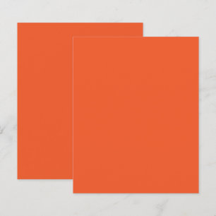 Lámina Fondo sólido Minimalista Naranja brillante