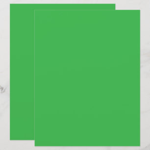 Lámina fondo verde con borde blanco