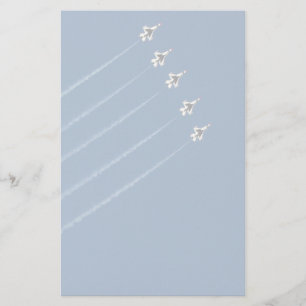 Lámina Formación de cinco F-16 Thunderbirds