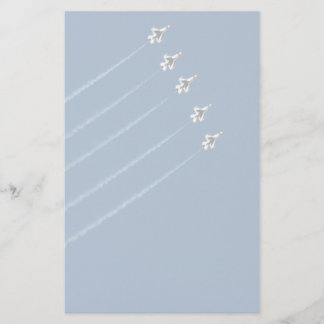 Lámina Formación de cinco F-16 Thunderbirds