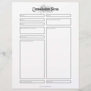 Lámina Formulario de consulta