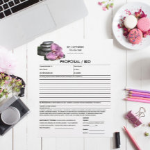 Formulario de propuesta de tranquilidad para orquí