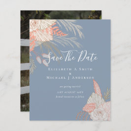 Lámina Foto BARATA Guardar Fechas PAMPAS GRASS Terracotta