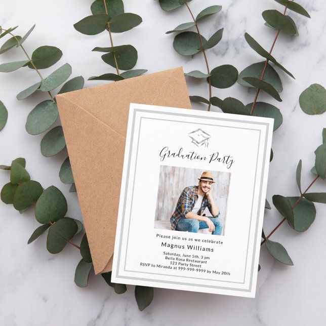 Lámina Foto blanca invitada por el Partido de Graduación (Subido por el creador)