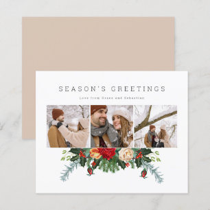 Lámina Foto botánica de invierno de vacaciones de presupu