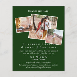 Lámina FOTO Cambiar la Fecha Planes Posponer Cualquier Ev