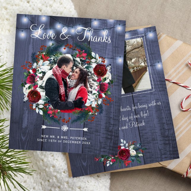 Lámina Foto de boda de Navidades de presupuesto recién ca (Subido por el creador)