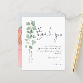 Lámina Foto De Eucalyptus Presupuestario Quinceañera Grac