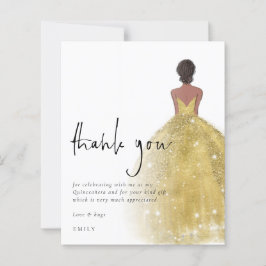 Lámina Foto De Gown De Oro Presupuestario Quinceañera Gra