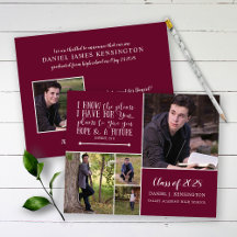 Foto de graduación cristiana borgoñona de presupue