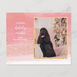 Lámina Foto de oro y rosado moderno de presupuesto