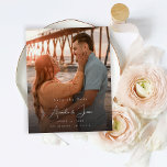 Lámina Foto de presupuesto - Escritura a mano vertical Gu<br><div class="desc">Moda y Único, Usted es la característica de su Moda moderna y divertida. Elegante foto de Mod Guardar las fechas. Ahorre dinero en invitaciones formales con esta invitación más pequeña que tiene una opción para sobres. Es la fecha más única de Guardar la que puedes obtener, ¡una hecha de tu...</div>