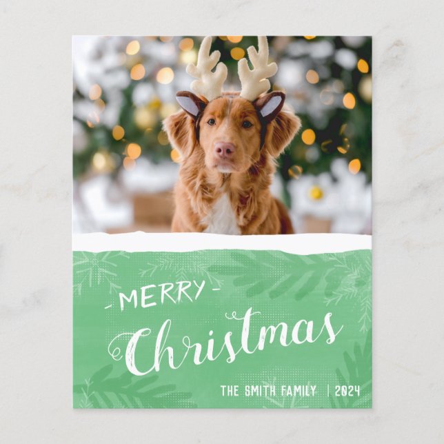 Lámina Foto de presupuesto Feliz Navidad (Anverso)