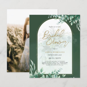 Lámina Foto de presupuesto Invitación a ducha de novia Ho
