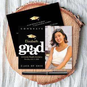 Lámina Foto de presupuesto Invitación a graduación de la 