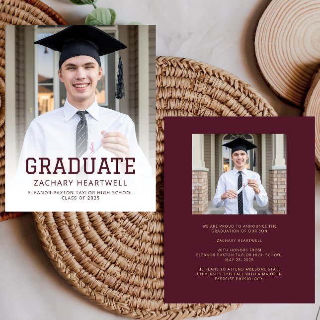 Lámina Foto de presupuesto Invitación de la graduación de (Subido por el creador)