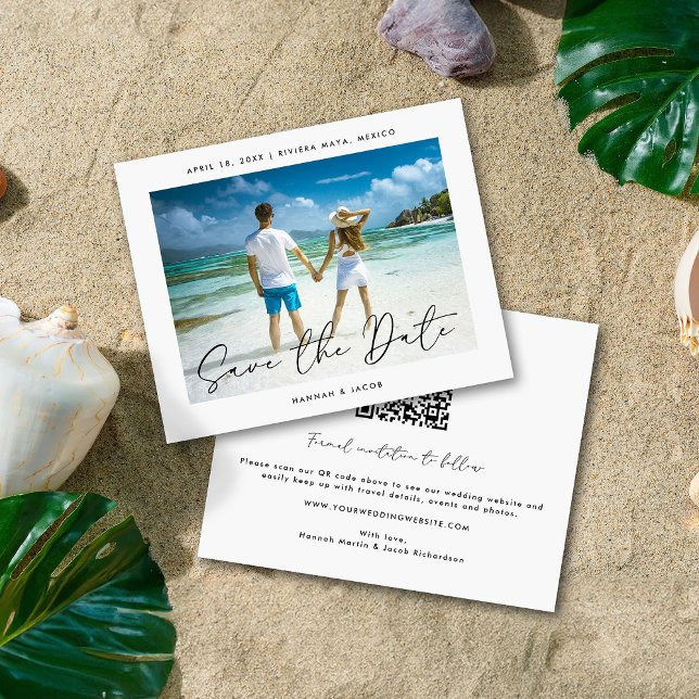 Lámina Foto de presupuesto moderno Guardar la fecha (Subido por el creador)