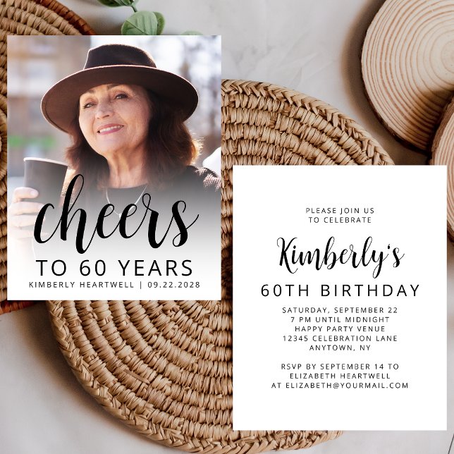 Lámina Foto de presupuesto vitorea escritura negra cumple (Subido por el creador)