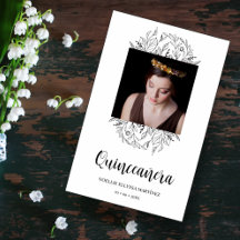 Foto de Quinceañera de Flores Silvestres Españolas