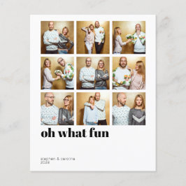 Lámina Foto de vacaciones de Collage minimo en el presupu