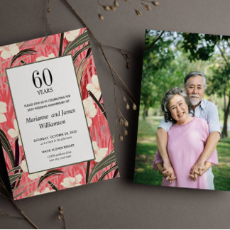 Lámina FOTO DEL 60 Aniversario de la flor japonesa de Bam