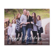 Foto manuscrita de Budget Modern Happy Holidays