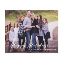 Foto manuscrita de Budget Modern Happy Holidays