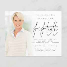 Lámina Foto Minimalista de presupuesto superposición 50 c