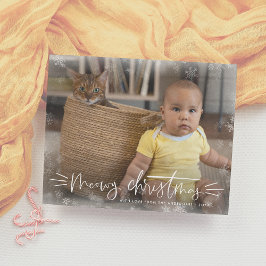 Lámina Foto navideña de Navidades de gatos de Navidades M