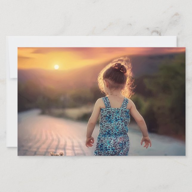 Lámina Foto personalizada personalizada  (Anverso)