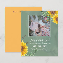 Lámina Foto PRESUPUESTARIA Guardar fecha o girasol ruso B