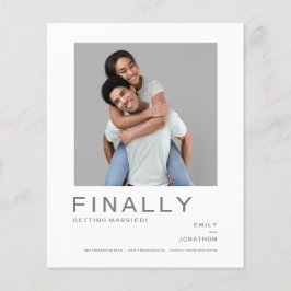 Lámina Foto Presupuestaria Tipografía Simple Gris Guardar