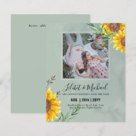 Lámina Foto PRESUPUESTO Guardar fecha o boda Invitar gira