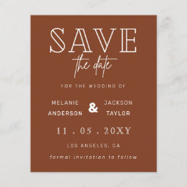 Lámina Foto Rustica De Terracota Presupuestaria Guardar L